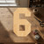 Unfinished Number 6 Wood Cutout for Door Hangers, Seasonal Decor and Paint Parties, Baltic Birch Craft Blank