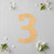Number 7 Wood Cutout for Crafts, Unfinished Baltic Birch Craft Shape