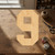Unfinished Number 9 Wood Cutout for Door Hangers, Seasonal Decor and Paint Parties, Baltic Birch Craft Blank