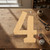 Number 9 Wood Cutout for Crafts, Unfinished Baltic Birch Craft Shape