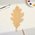 Unfinished Oak Leaf 2 Wood Cutout - Unfinished Baltic Birch Craft Shape