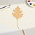 Unfinished Oak Leaf Wood Cutout for Door Hangers, Seasonal Decor and Paint Parties, Baltic Birch Craft Blank