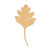 Unfinished Oak Leaf Wood Cutout - Unfinished Baltic Birch Craft Shape