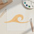 Ocean Wave Wood Cutout for Crafts, Unfinished Baltic Birch Craft Shape