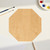 Unfinished Octagon Wood Cutout for Door Hangers, Seasonal Decor and Paint Parties, Baltic Birch Craft Blank