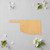 Unfinished Oklahoma Wood Cutout - Unfinished Baltic Birch Craft Shape