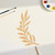 Unfinished Olive Branch Wood Cutout for Door Hangers, Seasonal Decor and Paint Parties, Baltic Birch Craft Blank