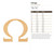 Omega Wood Cutout for Crafts, Unfinished Baltic Birch Craft Shape