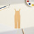 Overalls Wood Cutout for Crafts, Unfinished Baltic Birch Craft Shape