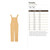 Overalls Wood Cutout for Crafts, Unfinished Baltic Birch Craft Shape