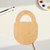 Unfinished Padlock Wood Cutout - Unfinished Baltic Birch Craft Shape
