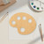 Unfinished Painters Palette 2 Wood Cutout - Unfinished Baltic Birch Craft Shape