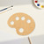 Unfinished Painters Palette 2 Wood Cutout - Unfinished Baltic Birch Craft Shape