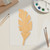 Unfinished Palm Leaf Wood Cutout - Unfinished Baltic Birch Craft Shape