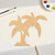 Unfinished Palm Trees Wood Cutout - Unfinished Baltic Birch Craft Shape