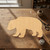 Unfinished Panda Bear Wood Cutout - Unfinished Baltic Birch Craft Shape