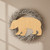 Unfinished Panda Bear Wood Cutout - Unfinished Baltic Birch Craft Shape