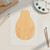 Unfinished Papaya Wood Cutout for Door Hangers, Seasonal Decor and Paint Parties, Baltic Birch Craft Blank