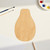 Unfinished Papaya Wood Cutout for Door Hangers, Seasonal Decor and Paint Parties, Baltic Birch Craft Blank
