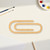 Unfinished Paper Clip Wood Cutout - Unfinished Baltic Birch Craft Shape