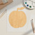 Unfinished Peach 3 Wood Cutout for Door Hangers, Seasonal Decor and Paint Parties, Baltic Birch Craft Blank