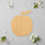 Unfinished Peach 3 Wood Cutout - Unfinished Baltic Birch Craft Shape