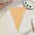Unfinished Pennant Wood Cutout - Unfinished Baltic Birch Craft Shape
