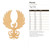 Unfinished Phoenix Wood Cutout for Door Hangers, Seasonal Decor and Paint Parties, Baltic Birch Craft Blank