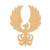 Unfinished Phoenix Wood Cutout - Unfinished Baltic Birch Craft Shape