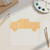 Unfinished Pickup Truck Wood Cutout for Door Hangers, Seasonal Decor and Paint Parties, Baltic Birch Craft Blank