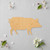 Unfinished Pig 2 Wood Cutout - Unfinished Baltic Birch Craft Shape