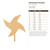 Unfinished Pinwheel Wood Cutout - Unfinished Baltic Birch Craft Shape