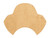 Unfinished Pirate Hat Wood Cutout for Door Hangers, Seasonal Decor and Paint Parties, Baltic Birch Craft Blank
