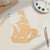 Unfinished Pirate Ship Wood Cutout - Unfinished Baltic Birch Craft Shape