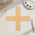 Unfinished Plus Sign Wood Cutout - Unfinished Baltic Birch Craft Shape