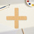 Unfinished Plus Sign Wood Cutout - Unfinished Baltic Birch Craft Shape