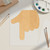 Unfinished Pointing Finger Wood Cutout for Door Hangers, Seasonal Decor and Paint Parties, Baltic Birch Craft Blank
