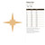 Unfinished Polaris Star Wood Cutout for Door Hangers, Seasonal Decor and Paint Parties, Baltic Birch Craft Blank