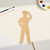 Unfinished Policeman Wood Cutout - Unfinished Baltic Birch Craft Shape