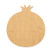 Unfinished Pomegranate Wood Cutout - Unfinished Baltic Birch Craft Shape