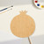 Unfinished Pomegranate Wood Cutout - Unfinished Baltic Birch Craft Shape