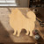 Unfinished Pomeranian Wood Cutout for Door Hangers, Seasonal Decor and Paint Parties, Baltic Birch Craft Blank