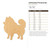 Unfinished Pomeranian Wood Cutout - Unfinished Baltic Birch Craft Shape