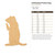 Unfinished Prairie Dog Wood Cutout - Unfinished Baltic Birch Craft Shape