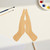 Unfinished Praying Hands Wood Cutout for Door Hangers, Seasonal Decor and Paint Parties, Baltic Birch Craft Blank