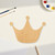 Unfinished Princess Crown Wood Cutout - Unfinished Baltic Birch Craft Shape