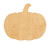 Unfinished Pumpkin Wood Cutout for Door Hangers, Seasonal Decor and Paint Parties, Baltic Birch Craft Blank