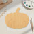 Unfinished Pumpkin Wood Cutout - Unfinished Baltic Birch Craft Shape