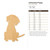 Unfinished Puppy Wood Cutout - Unfinished Baltic Birch Craft Shape