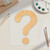 Unfinished Question Mark Wood Cutout - Unfinished Baltic Birch Craft Shape